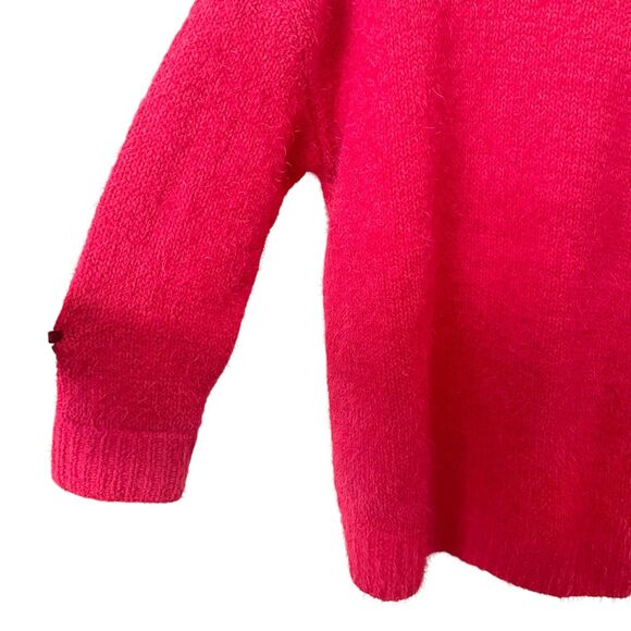 SHOW ME YOUR MUMU Timmy Fuzzy Knit‎ Tunic Pink Rose NWOT Medium - Picture 4 of 6